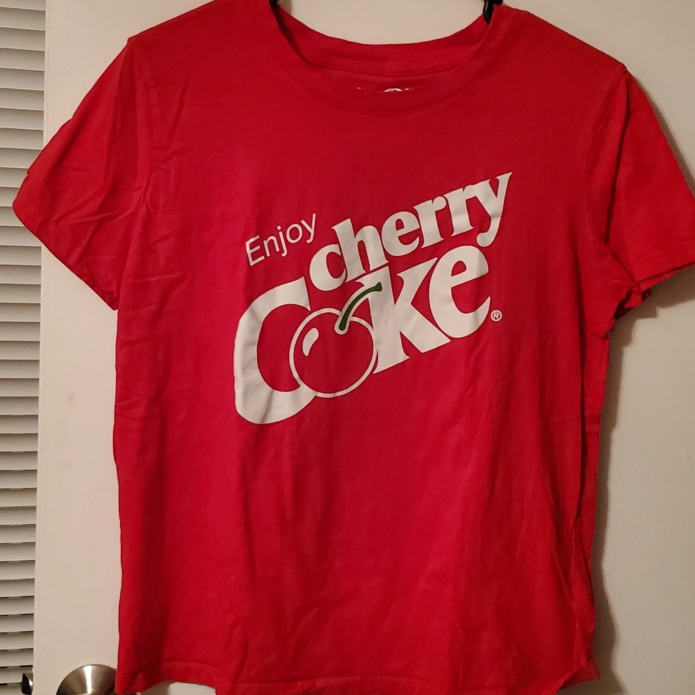 Coca cola cherry shirt